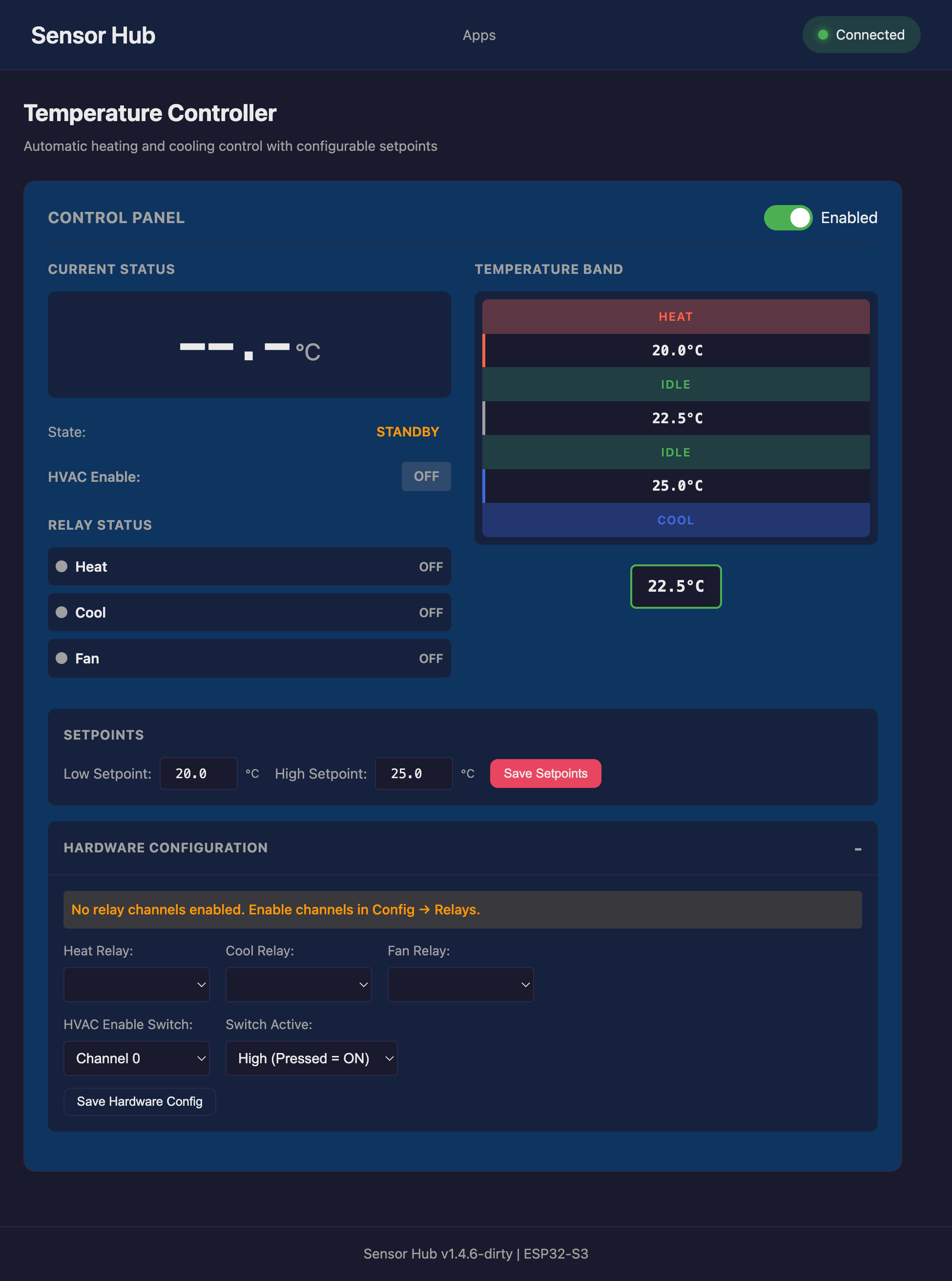 Temperature Controller App